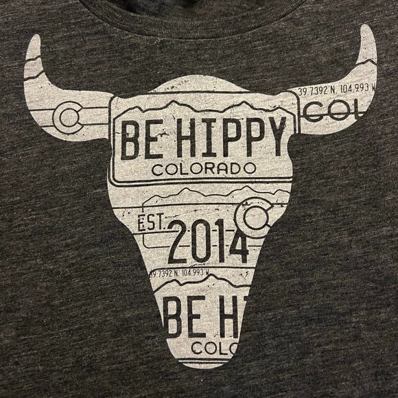 Be Hippy Colorado Graphic Muscle Tank, Size XL - Picture 6 of 8